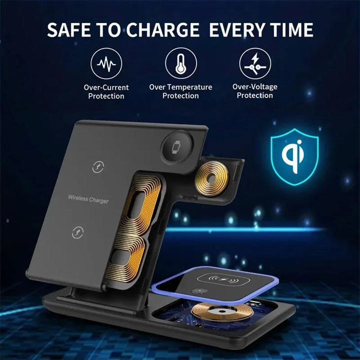 3-in-1 Fast Wireless Charging Dock