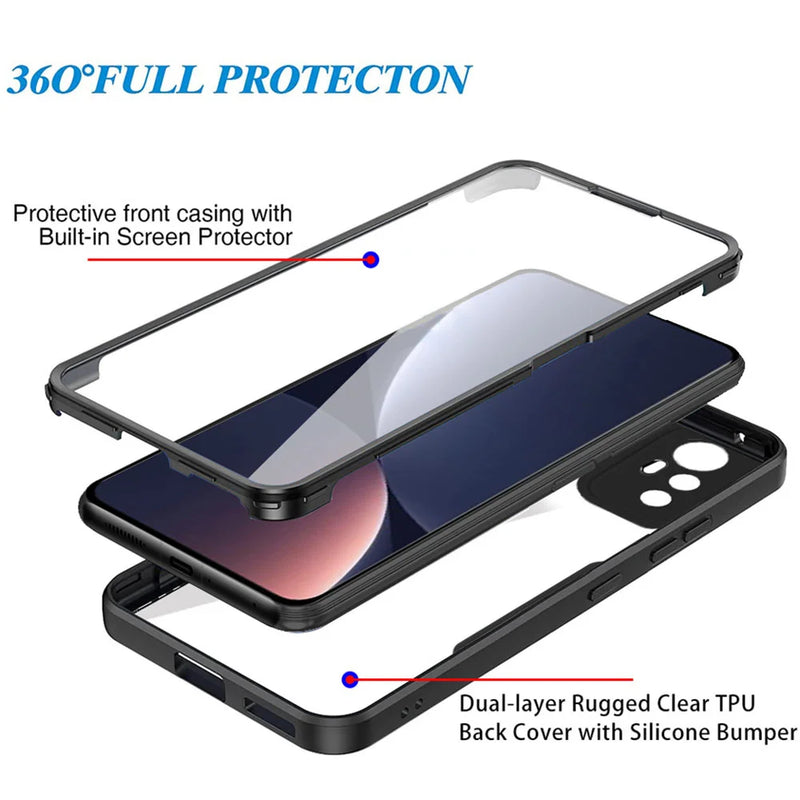 360° Full Body Xiaomi Case – Shockproof & Stylish Protection