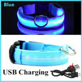 LED Dog Collar - USB Rechargeable | Anti-Lost, Waterproof, Night Safety