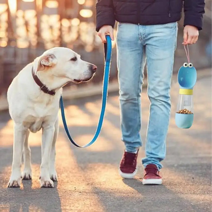 Portable Dog Bottle – Water & Food in One