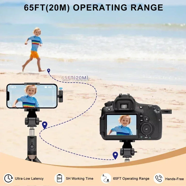 Mini Wireless Mic Duo