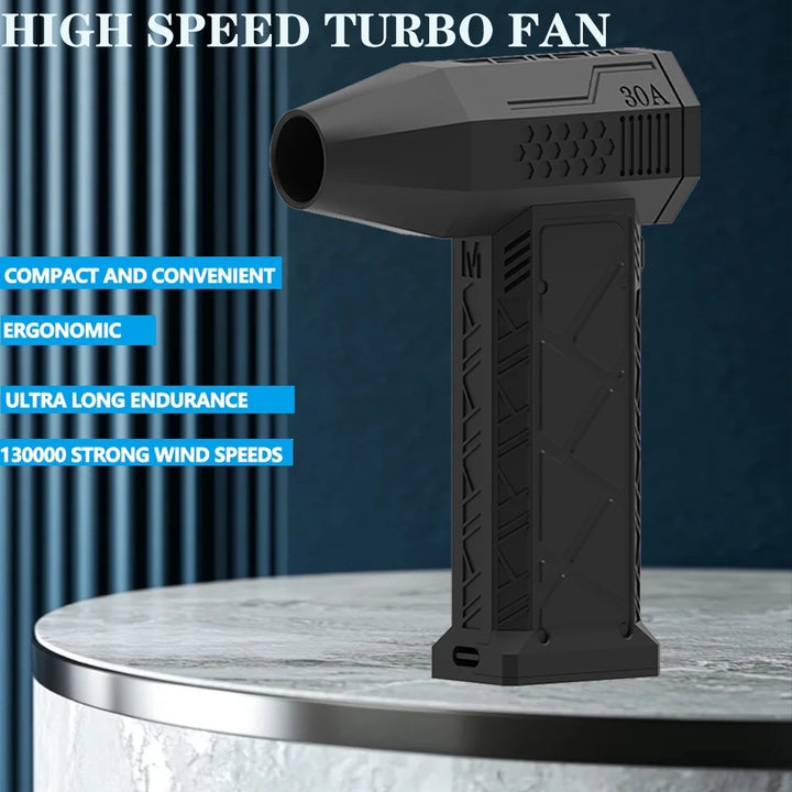 High-Speed Turbo Air Blower – 130,000 RPM