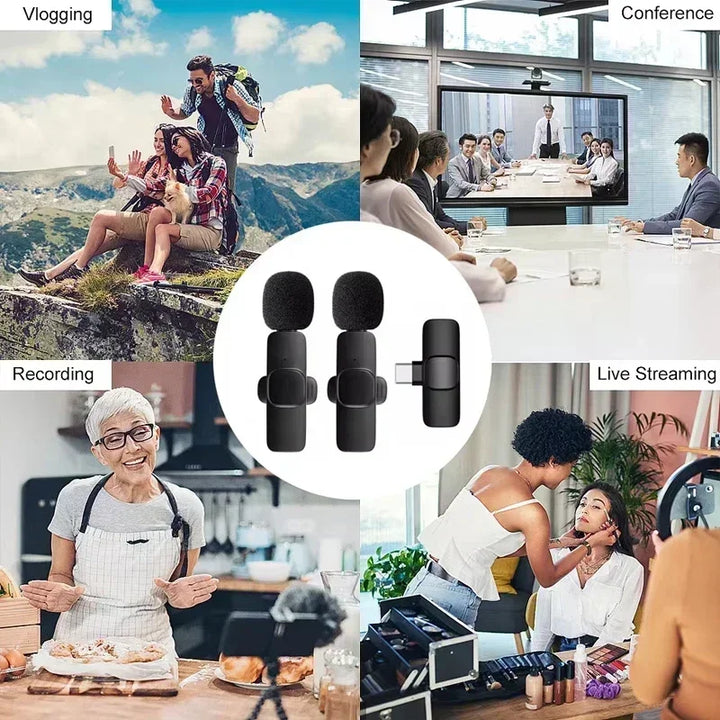 Mini Wireless Mic Duo