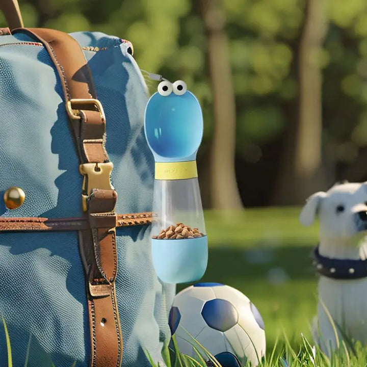 Portable Dog Bottle – Water & Food in One