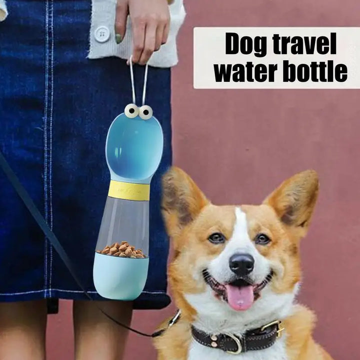 Portable Dog Bottle – Water & Food in One