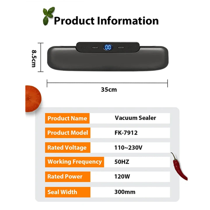 Electric Vacuum Sealer Machine