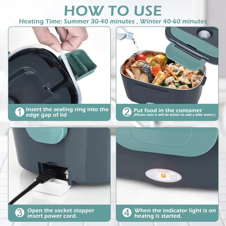 Portable Heated Lunchbox