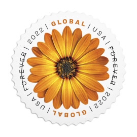 Global: African Daisy Stamps(10 Sheets 100 Stamps)
