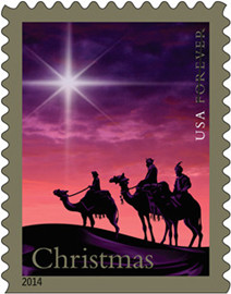 Christmas Magi Stamps (5 Books 100 Stamps)
